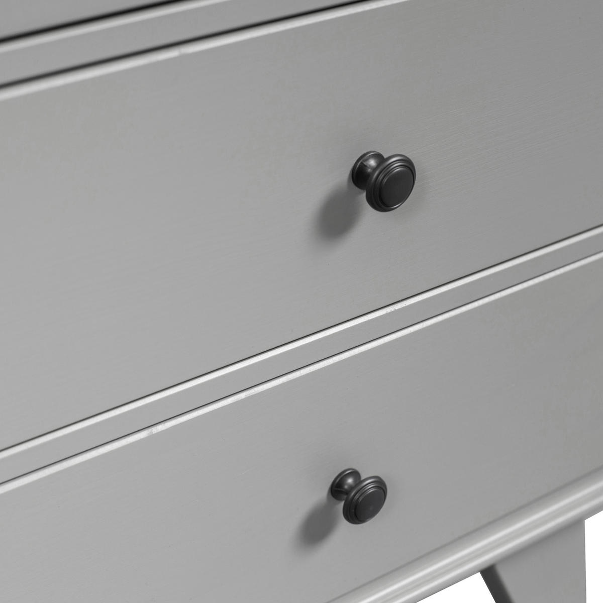 DREHTÜRENSCHRANK 98/190/41 cm,  in Grau, 2-türig  - Schwarz/Grau, Basics, Holz/Metall (98/190/41cm) - MID.YOU