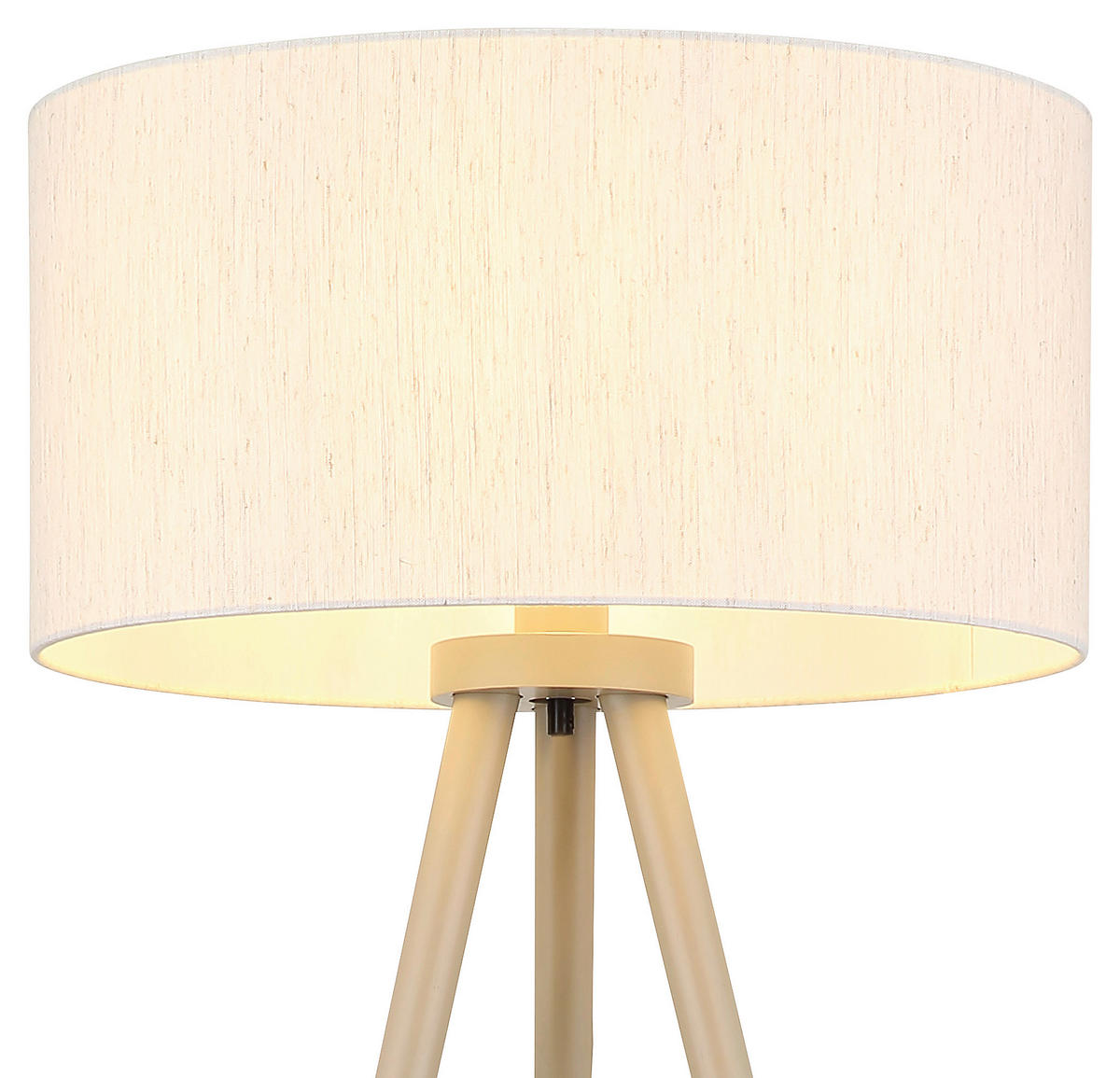 STEHLEUCHTE Stabilo 57/148 cm  - Sandfarben/Naturfarben, Natur, Holz/Textil (57/148cm) - Globo