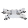 SCHIENENSYSTEM-VERBINDER URail   - Weiß, Design, Kunststoff/Metall (10,4/1,8/10,4cm) - Paulmann