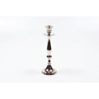 STOJAN NA SVÍČKY  kov - barvy niklu, Design, kov (4/25,5/8,5cm) - Ambia Home