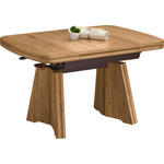 COUCHTISCH in Metall, Holzwerkstoff 90-131/65/56-75 cm  - Eichefarben, KONVENTIONELL, Holzwerkstoff/Metall (90-131/65/56-75cm) - Venda