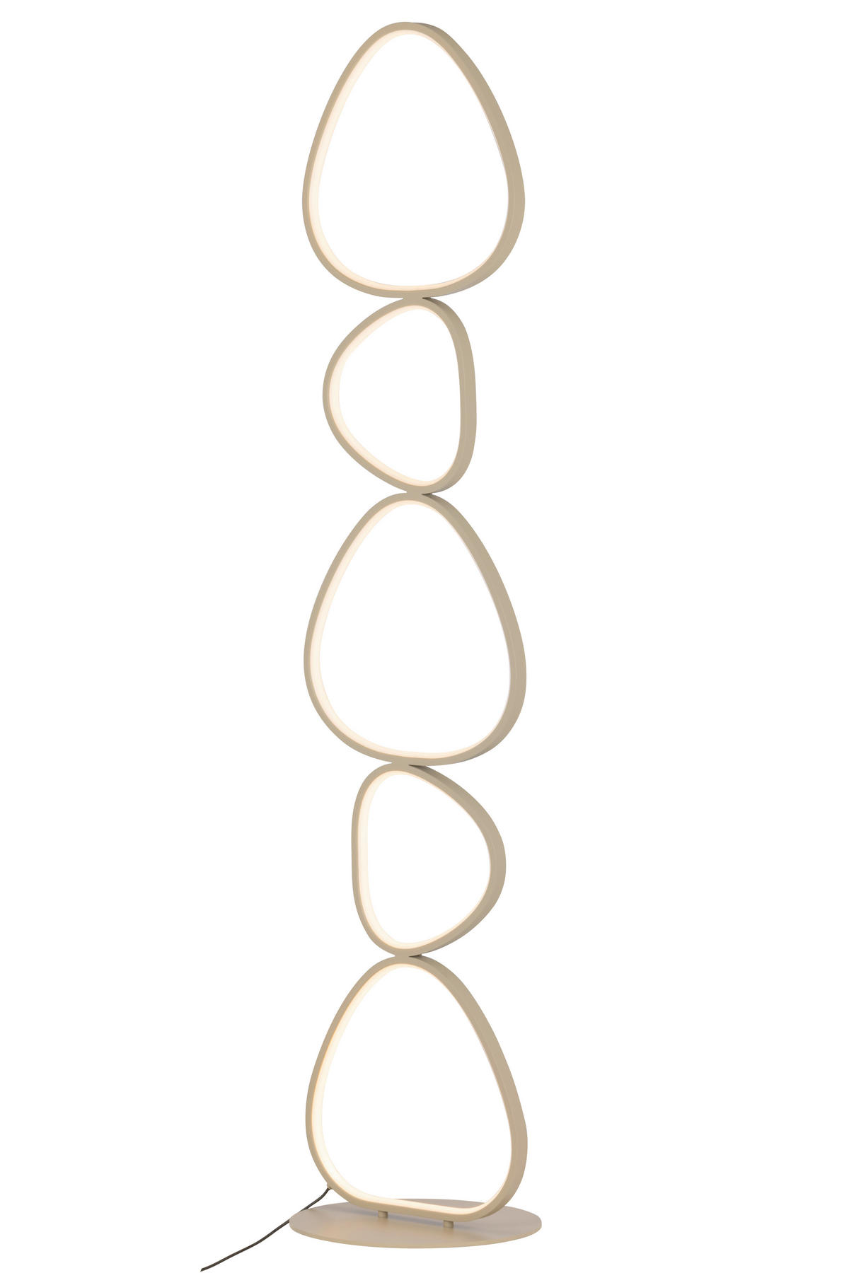 LED-GOLVLAMPA Acrux    - sandfärgad, Design, metall/plast (32,5l) - Novel