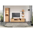 WOHNWAND 3-teilig  in Wildeiche  261/200/40 cm  - Wildeiche, KONVENTIONELL, Holz (261/200/40cm) - Linea Natura