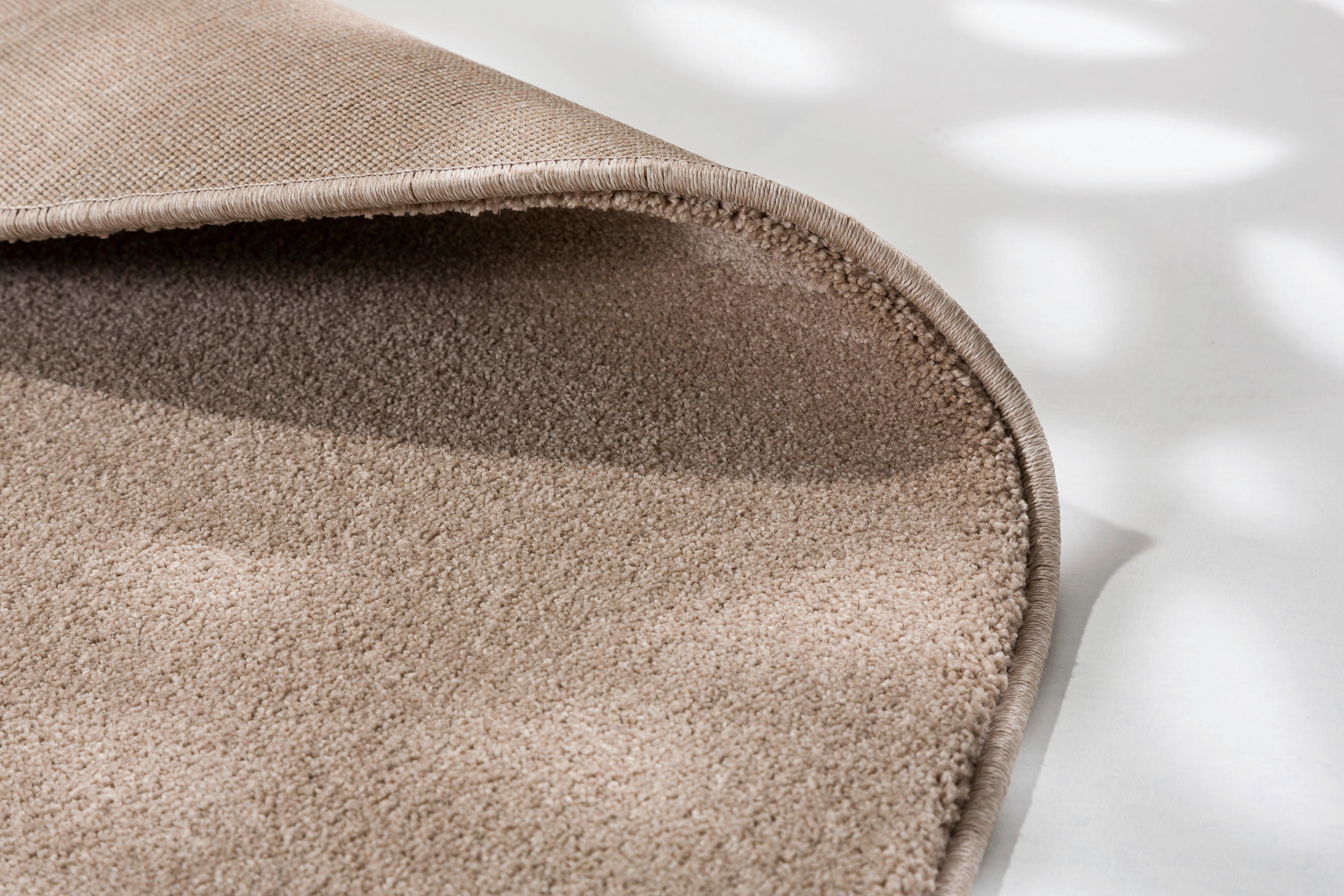 WEBTEPPICH 160/160 cm Pure Beige  - Beige, Basics, Textil (160/160cm) - Novel