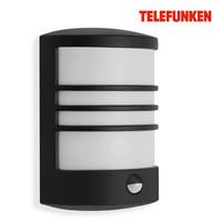 ZUNANJA STENSKA SVETILKA     18/24,5/9,5 cm          - črna, Basics, kovina/umetna masa (18/24,5/9,5cm)