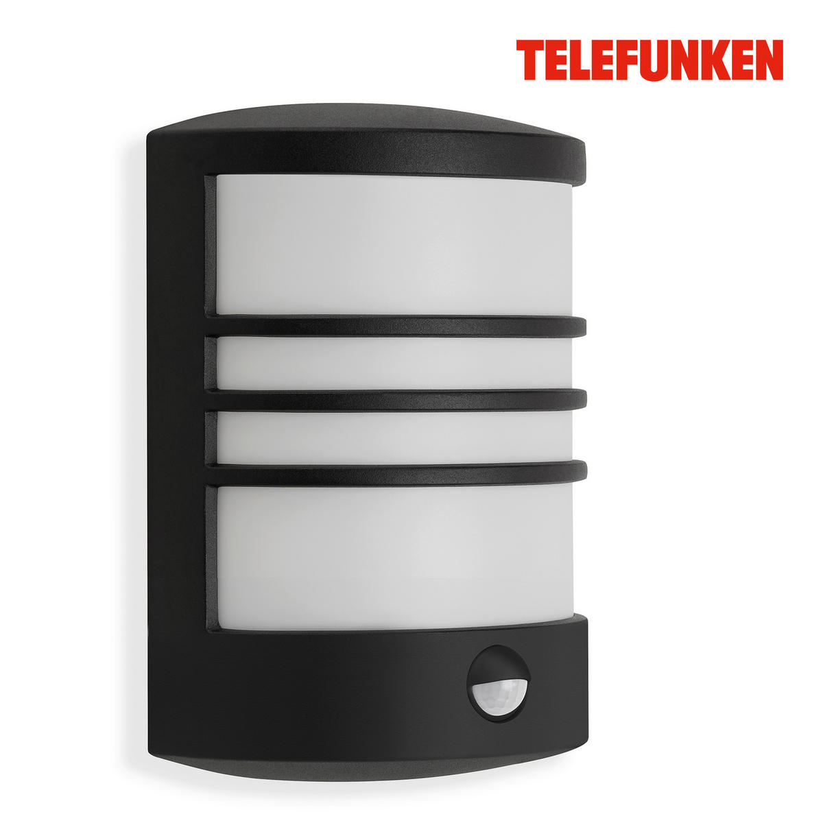 ZUNANJA STENSKA SVETILKA     18/24,5/9,5 cm          - črna, Basics, kovina/umetna masa (18/24,5/9,5cm)