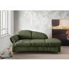 OTTOMANE Torello Mikrofaser Grün  - Wildeiche/Grün, KONVENTIONELL, Holz/Textil (86/84/190cm) - Livetastic