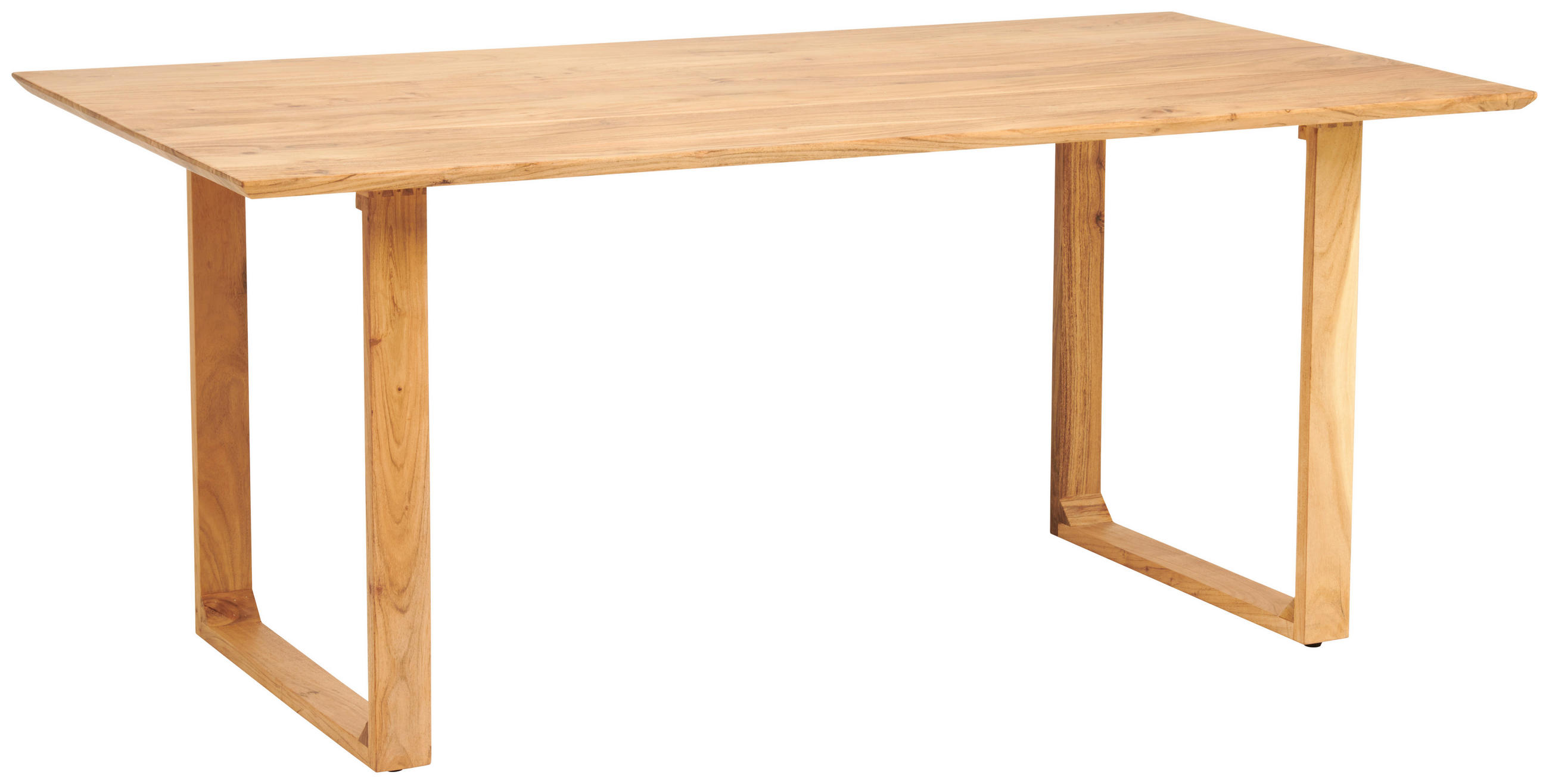 ESSTISCH 160/90/76 cm Echtholz  Holz gastro- und objekttauglich rechteckig Akaziefarben  - Akaziefarben, MODERN, Holz (160/90/76cm) - MID.YOU