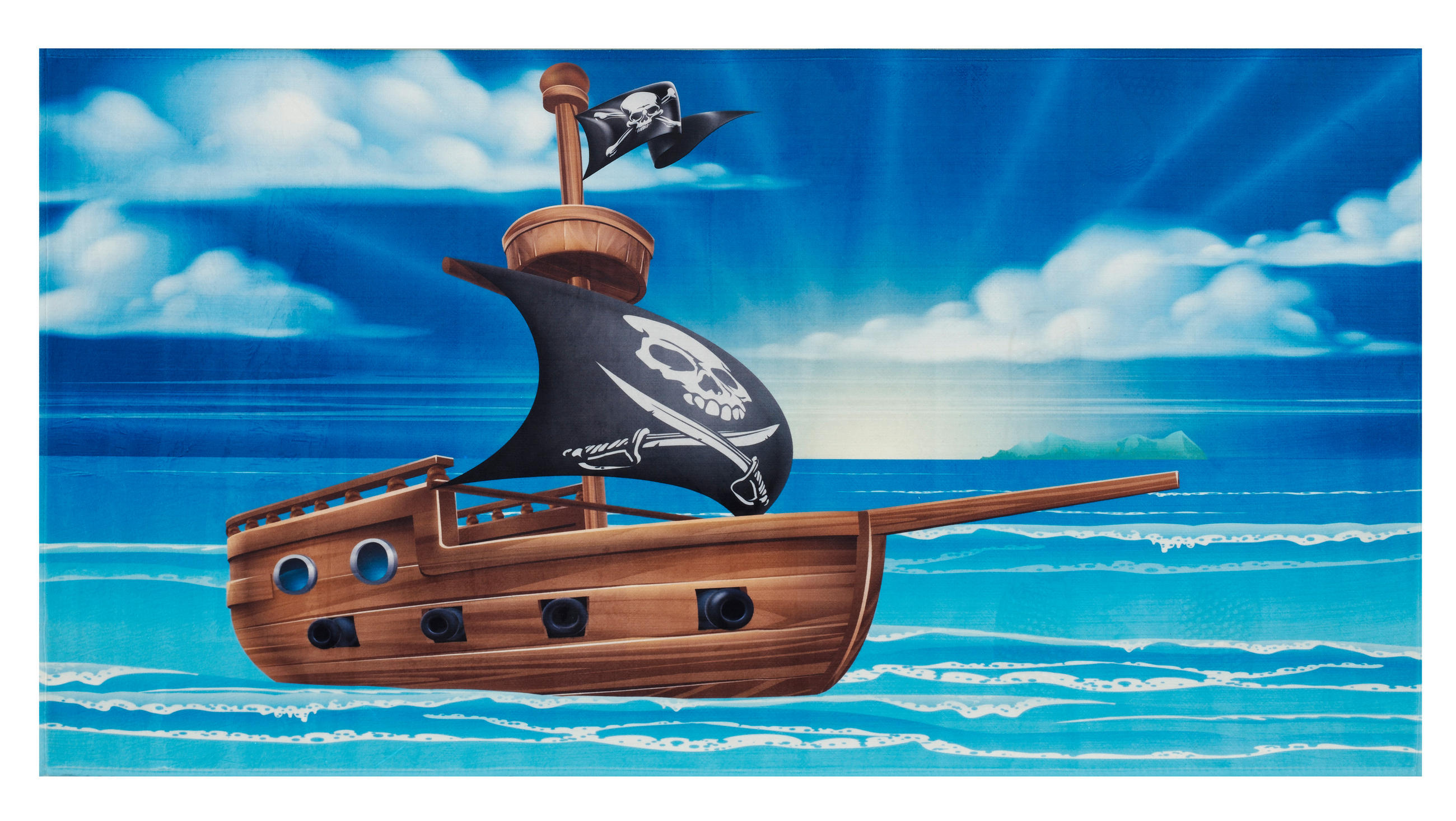 Ben'n'jen Kinderteppich Lovely Kids Blau 80x150 cm