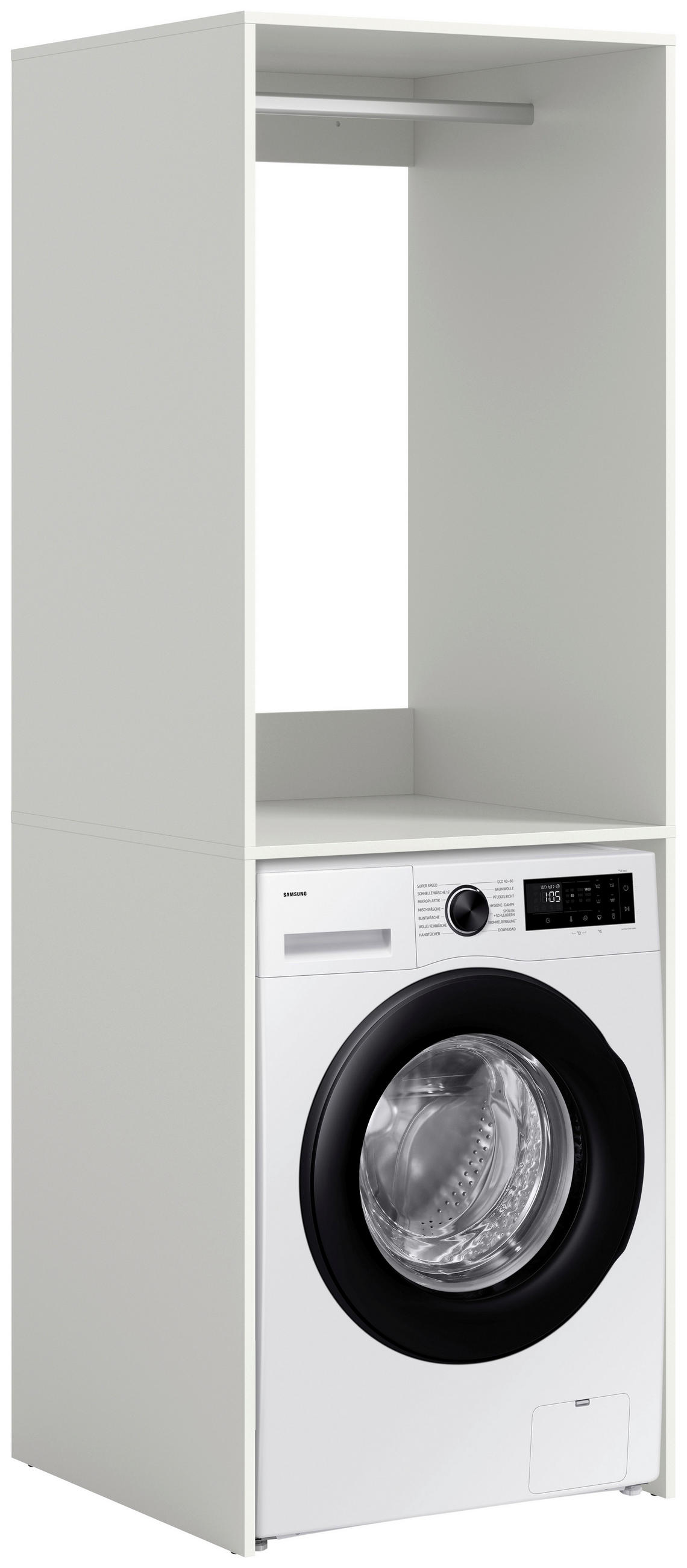 Waschmaschinenschrank Free Weiß B: 66cm