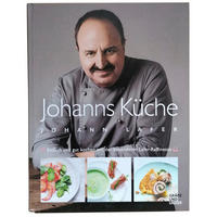 KOCHBUCH Johanns Küche  - Grau, Basics, Papier (22/2,2/27cm) - Johann Lafer