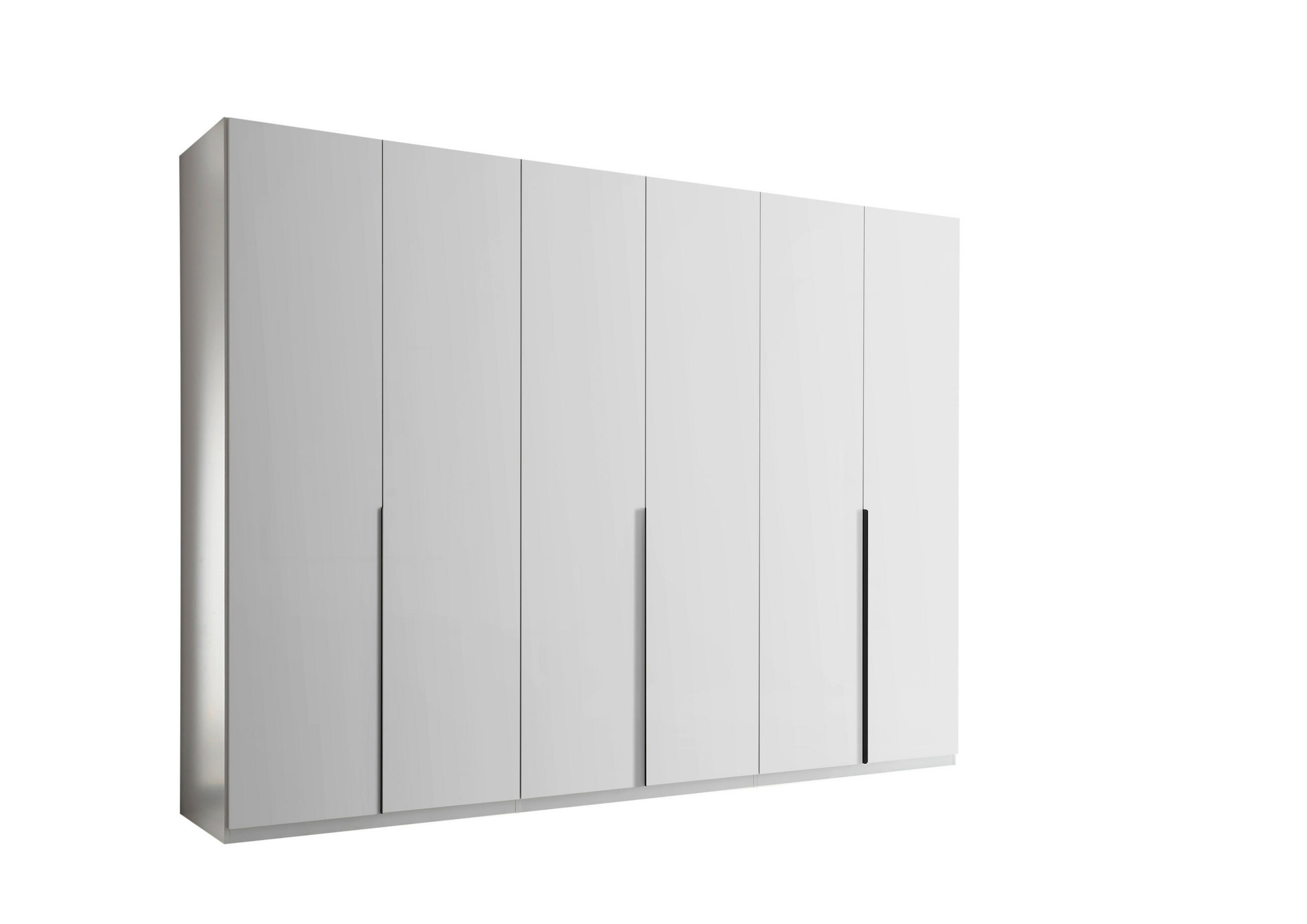 Dulap Cu Uși Rotative, 302/225/58 cm, alb