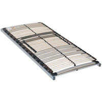 LATTENROST XXL 180 90/220 cm Birke  - Weiß/Grau, Basics, Holz (90/220cm) - Beco