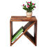 BEISTELLTISCH Sheesham massiv Naturfarben - Naturfarben, Trend, Holz (40/40/40cm) - Kare-Design