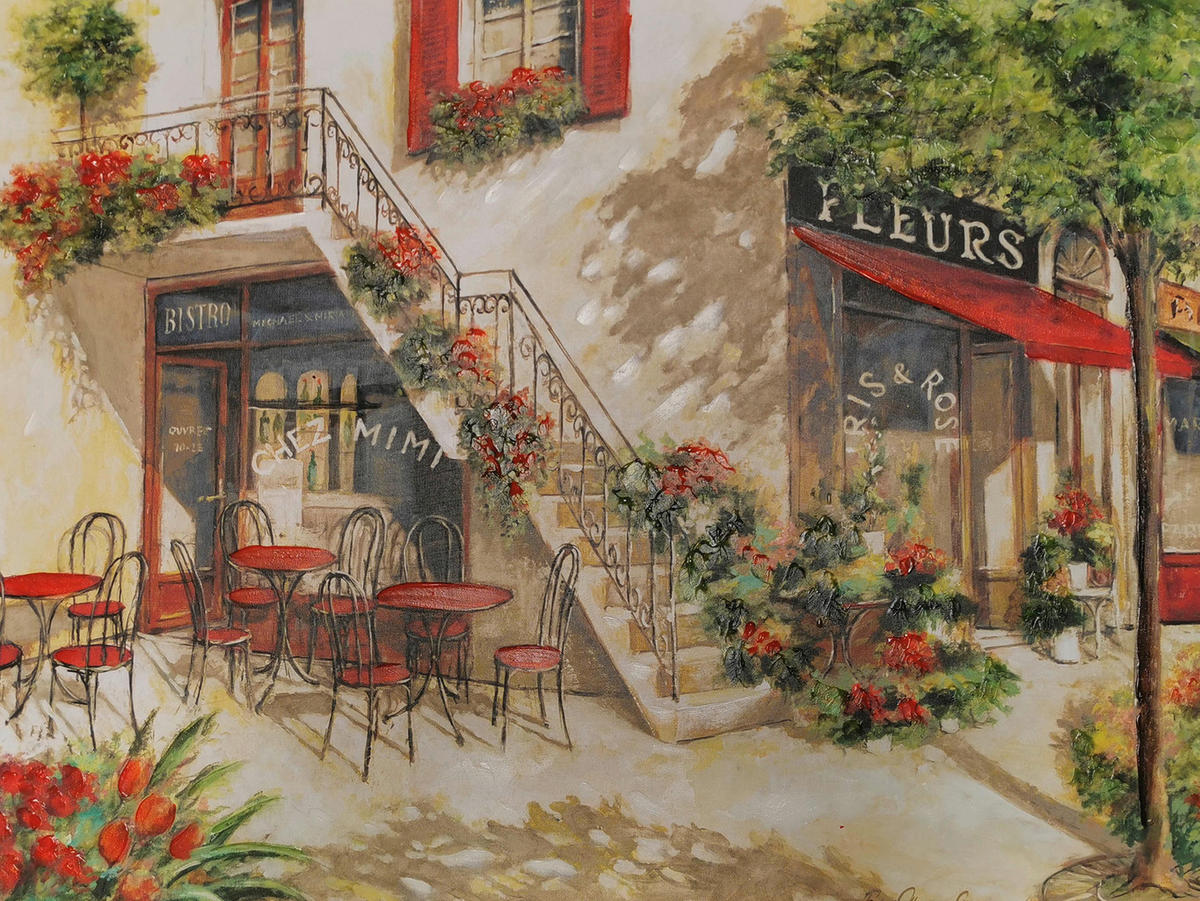 Pictură În Ulei 75/100 cm  - multicolor, Basics, textil (75/100cm)