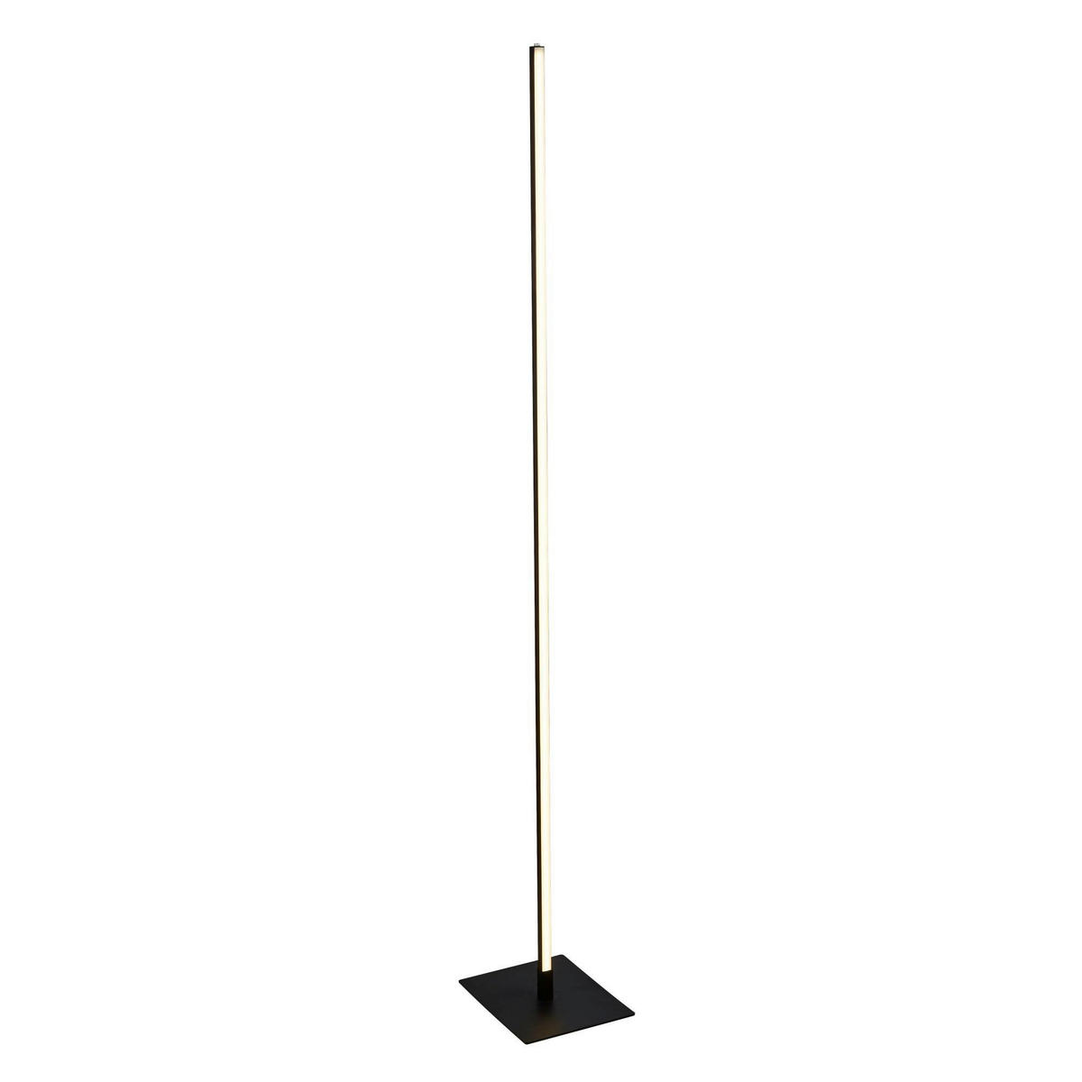 LED-STEHLEUCHTE  20/150/24 cm   - Schwarz/Weiß, Basics, Kunststoff/Metall (20/150/24cm) - Searchlight