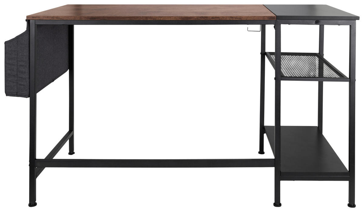 Project 62 fulham glass deals writing desk with storage black