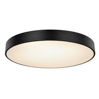 STROPNA LED-SVETILKA  Wiss //3000-6000 K/230 V/ - črna/bela, Basics, kovina/umetna masa (60/10,5cm) - Globo