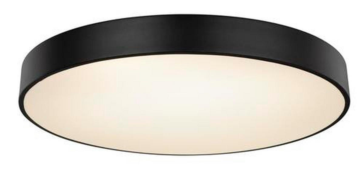 STROPNA LED-SVETILKA  Wiss //3000-6000 K/230 V/ - črna/bela, Basics, kovina/umetna masa (60/10,5cm) - Globo