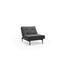 SESSEL Schwarz - Ulmefarben/Dunkelbraun, Design, Holz/Textil (90/79/115cm) - Innovation