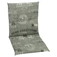 SEDEŽNA BLAZINA - siva/bela, Basics (48/5/98cm)