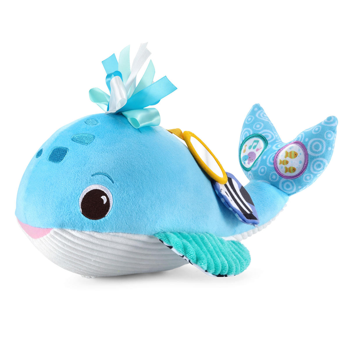 SPIELTIER  - Blau/Multicolor, Basics, Kunststoff/Textil (32,5/24,1/13,3cm) - Vtech