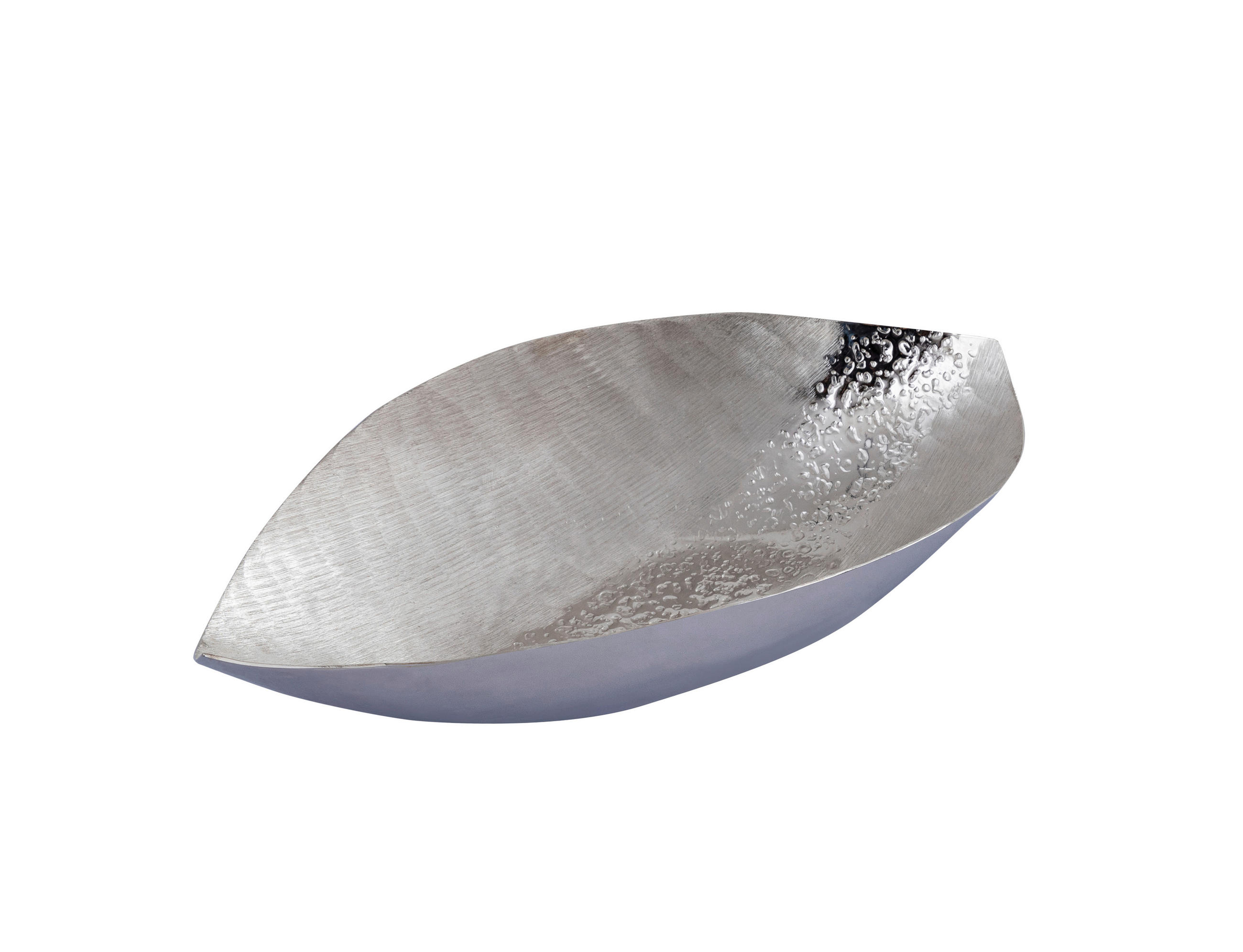 DEKOSCHALE - Nickelfarben, Design, Metall (40/25/10cm) - Ambia Home