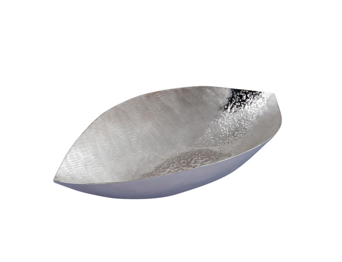DEKOSCHALE - Nickelfarben, Design, Metall (40/25/10cm) - Ambia Home