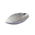 DEKOSCHALE - Nickelfarben, Design, Metall (40/25/10cm) - Ambia Home