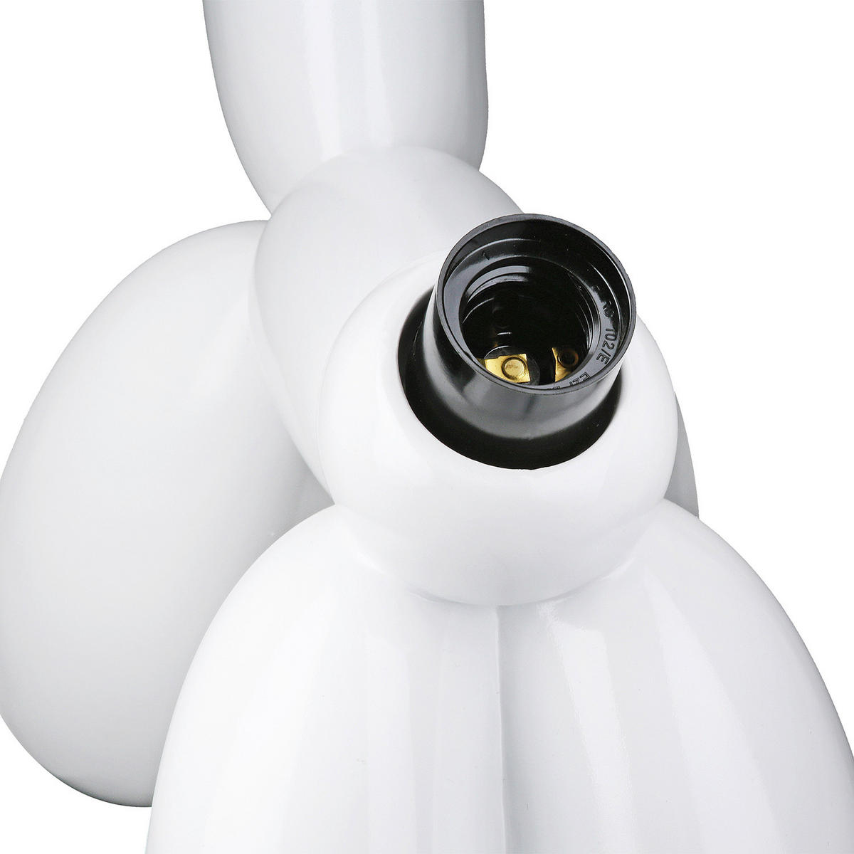 TISCHLEUCHTE Scotty   - Weiß, Basics, Kunststoff (41/35,5/16cm)