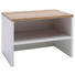 GARDEROBENBANK 63/42/40 cm - Eichefarben/Weiß, Design, Holzwerkstoff (63/42/40cm) - Carryhome GARDEROBENBANK 63/42/40 cm - Eichefarben/Weiß, Design, Holzwerkstoff (63/42/40cm) - Carryhome