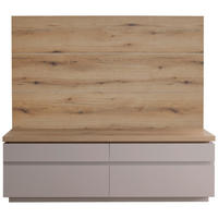 WOHNWAND  in Kaschmir  180/164/40 cm  - Kaschmir, Design, Holzwerkstoff (180/164/40cm) - Livetastic