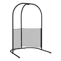 HÄNGEMATTENGESTELL 151/221/155 cm  - Schwarz, Basics, Metall (151/221/155cm) - La Siesta