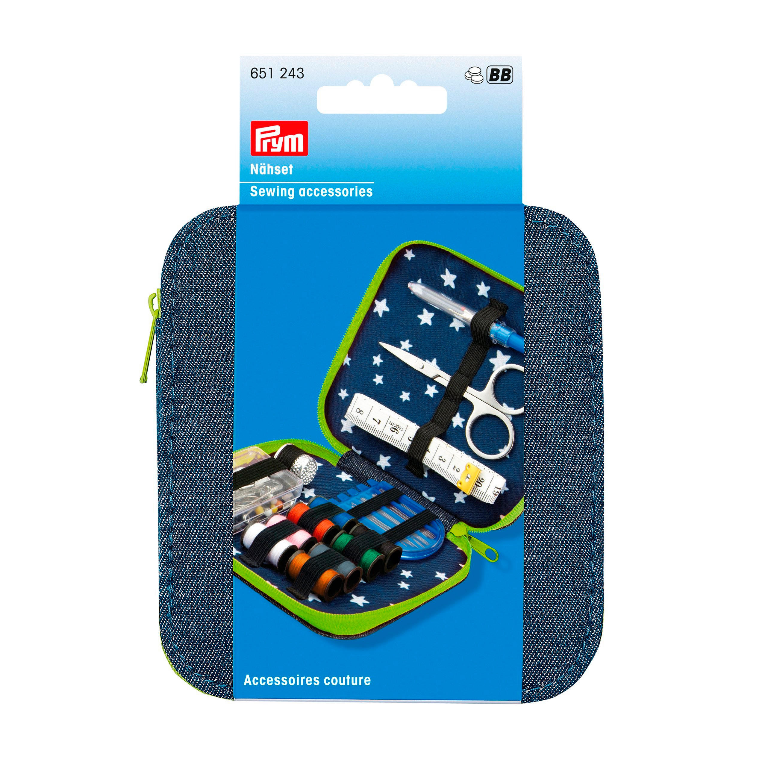 NÄHSET - Blau/Grün, Basics (11.0/16.0/3.5cm)