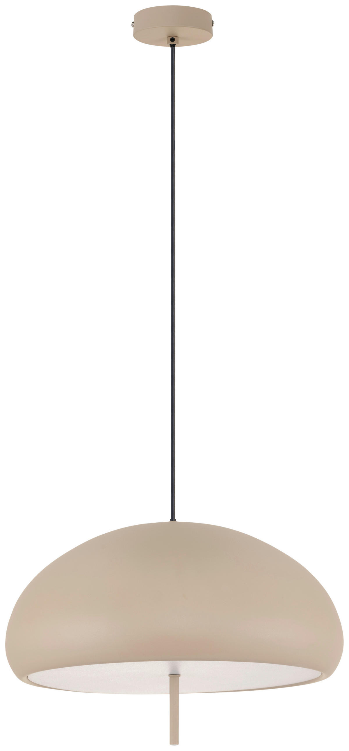 HÄNGELEUCHTE 40/120 cm   - Beige, Design, Kunststoff/Metall (40/120cm) - Collet's Monde