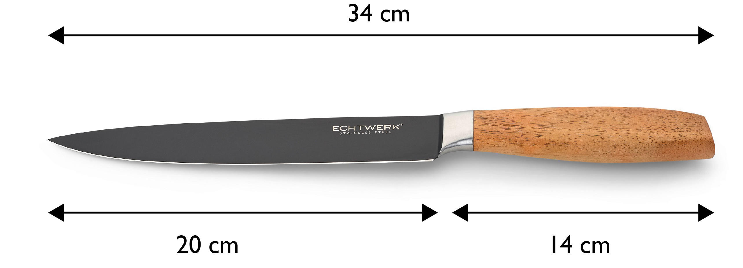 FÖRSKÄRARE  - Basics, metall/trä (34cm) - Echtwerk