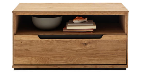 GARDEROBENBANK  in 79/41/41 cm  - Wildeiche/Eichefarben, Natur, Holz/Holzwerkstoff (79/41/41cm) - Linea Natura