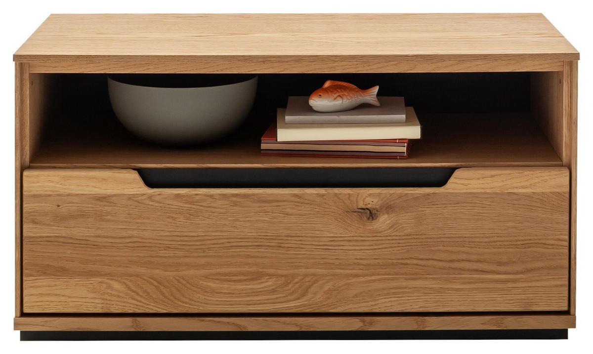 GARDEROBENBANK 79/41/41 cm  - Wildeiche/Eichefarben, Natur, Holz/Holzwerkstoff (79/41/41cm) - Linea Natura