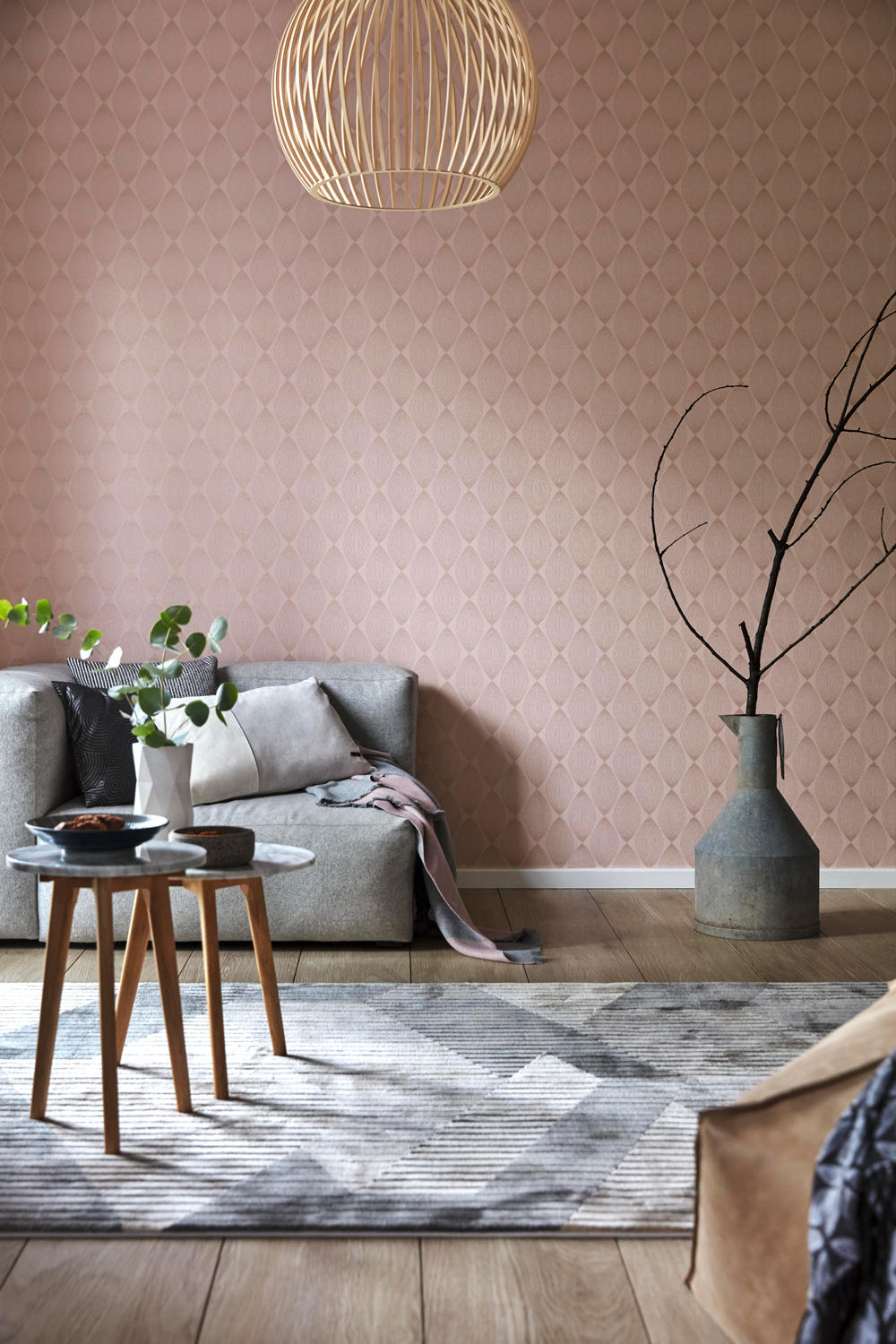 WEBTEPPICH 120/170 cm Tamo Grau  - Grau, Design, Textil (120/170cm) - Esprit