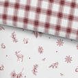 WENDEBETTWÄSCHE TALVI Renforcé 140/200 cm  - Rot/Weiß, KONVENTIONELL, Textil (140/200cm) - Esposa