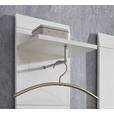 GARDEROBENPANEEL  in 30/152/23 cm  - Weiß, Design, Holzwerkstoff (30/152/23cm) - Carryhome