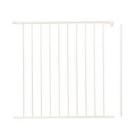 SCHUTZGITTERVERLÄNGERUNG 72/71 cm  - Weiß, Basics, Metall (72/71cm) - Baby Dan