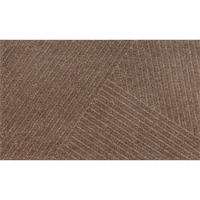 DVEŘNÍ ROHOŽKA, 45/75 cm, šedohnědá - šedohnědá, Design, textil/plast (45/75cm) - wash+dry