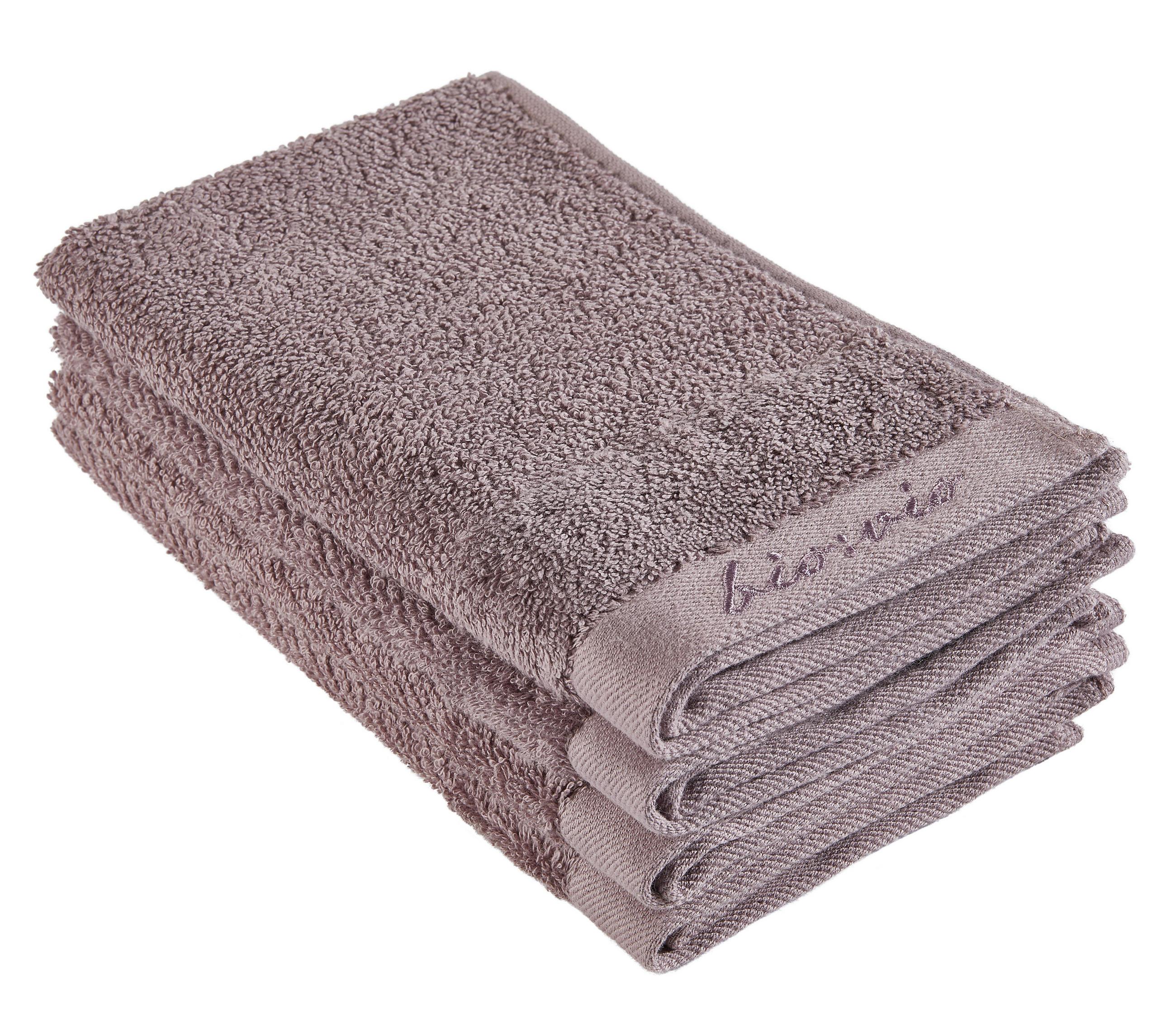 GÄSTETUCH BONITA Altrosa 4-teilig 30/50 cm  - Altrosa, Basics, Textil (30/50cm) - Bio:Vio