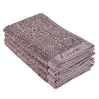 GÄSTETUCH BONITA Altrosa 4-teilig 30/50 cm  - Altrosa, Basics, Textil (30/50cm) - Bio:Vio