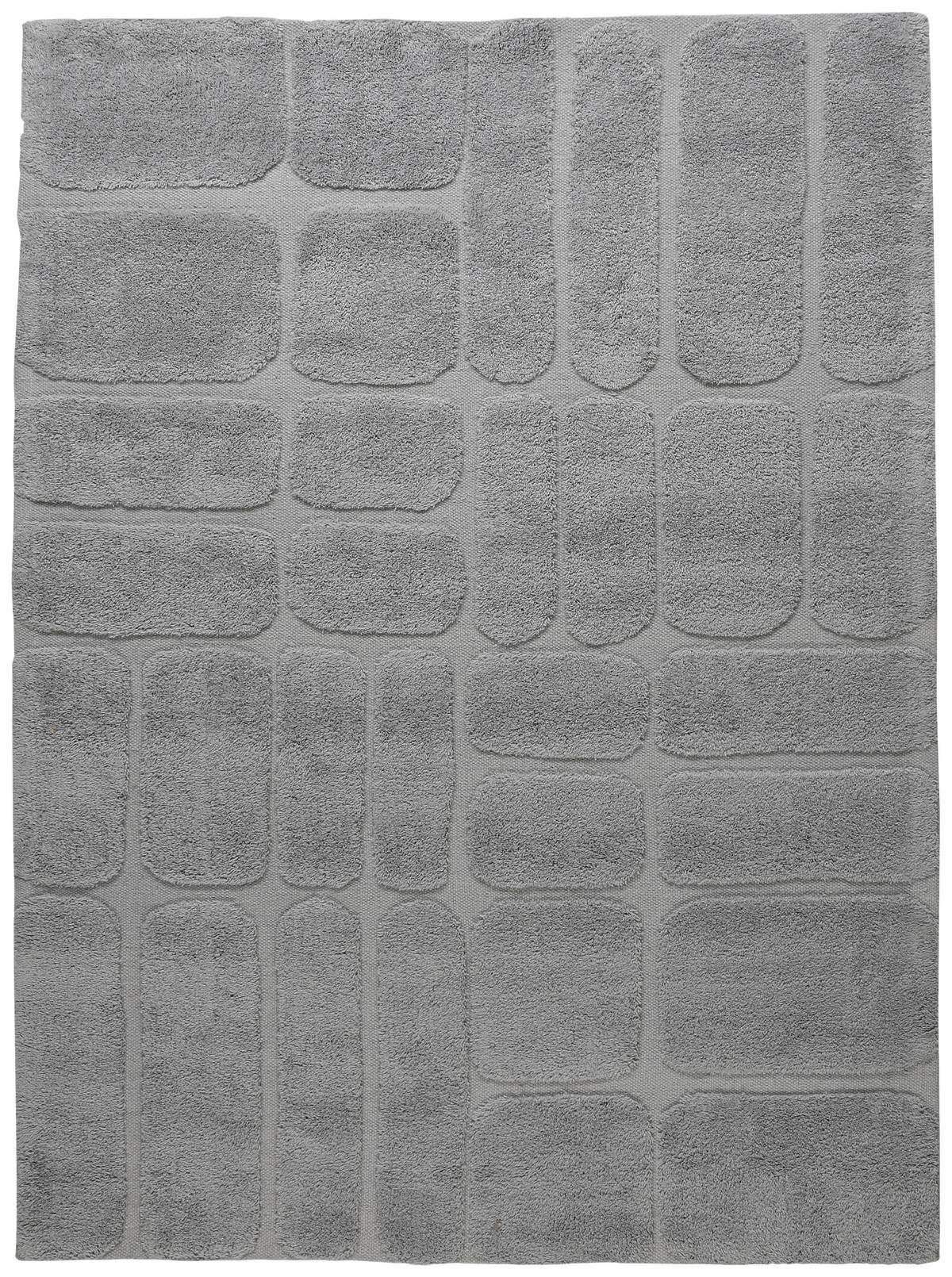 WOLLTEPPICH 160/230 cm  - Grau, Basics, Textil (160/230cm)