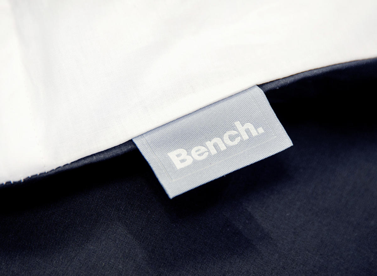 WENDEBETTWÄSCHE 135/200 cm  - Schwarz, Basics, Textil (135/200cm) - Bench
