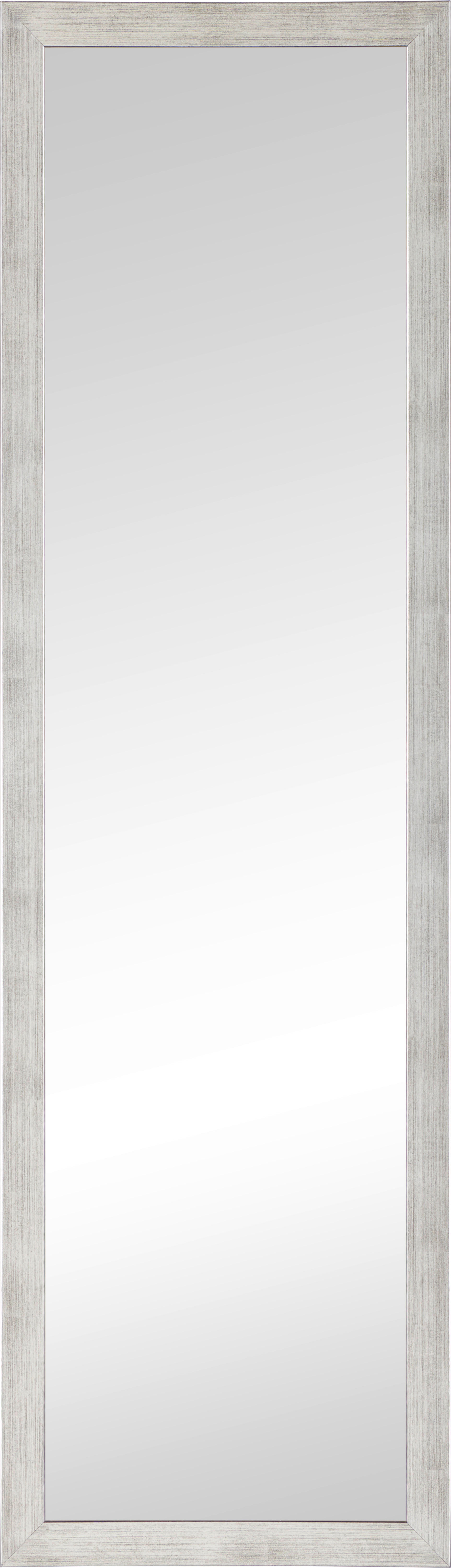 WANDSPIEGEL 36/126/2,5 cm    - Silberfarben, Design, Glas/Holzwerkstoff (36/126/2,5cm) - Carryhome