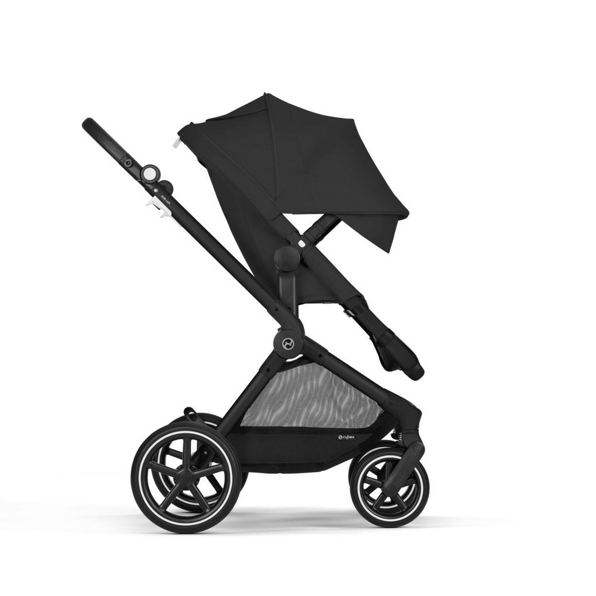 KINDERWAGENSET EOS LUX  - Schwarz, Basics, Textil/Metall (85/61/116cm) - Cybex
