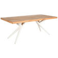 TISCHGESTELL in Metall 60/72/70 cm - Creme, Design, Metall (60/72/70cm) - Landscape